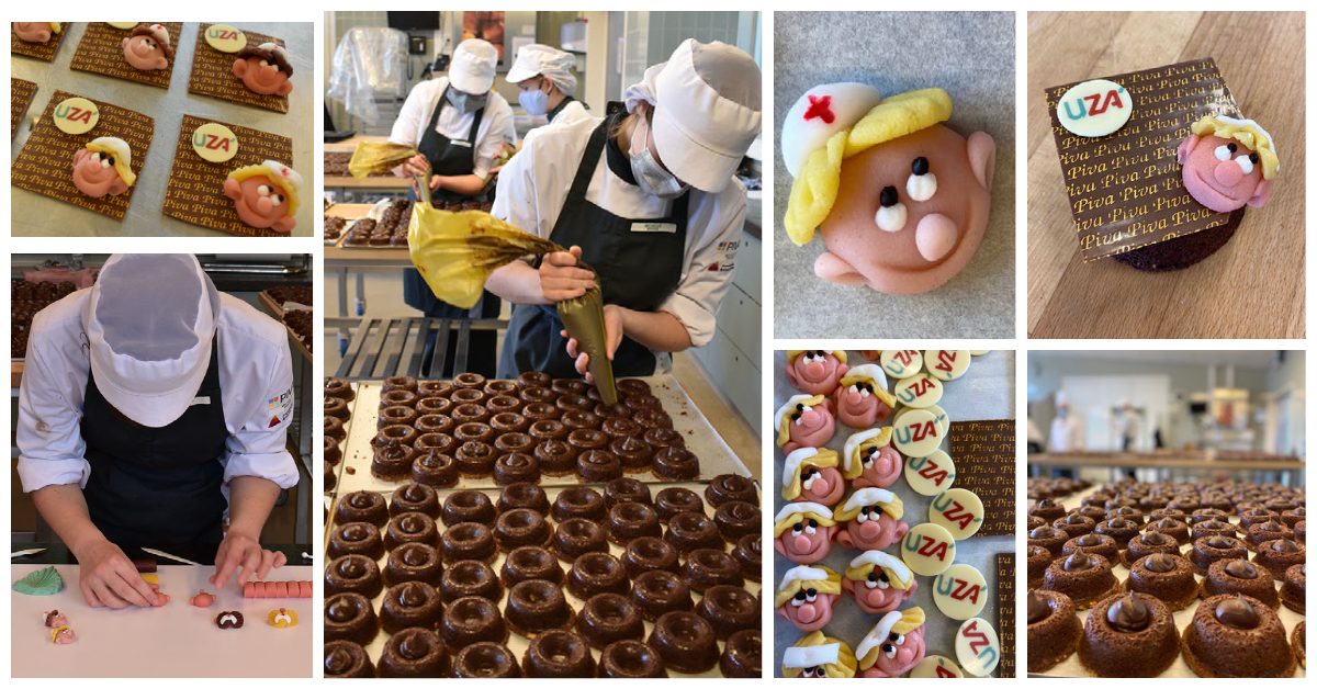 PIVA Nursing brownie voor het UZA