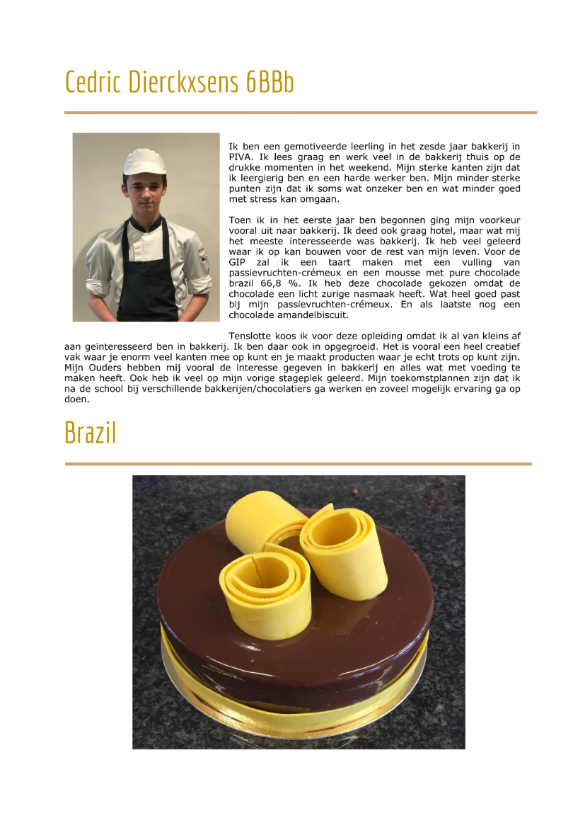 Klas van 2020 Cedric Dierckxsens 6BBb