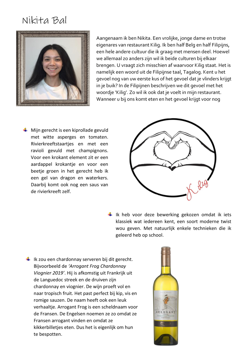 Klas van 2020 Nikita Bal 6THa