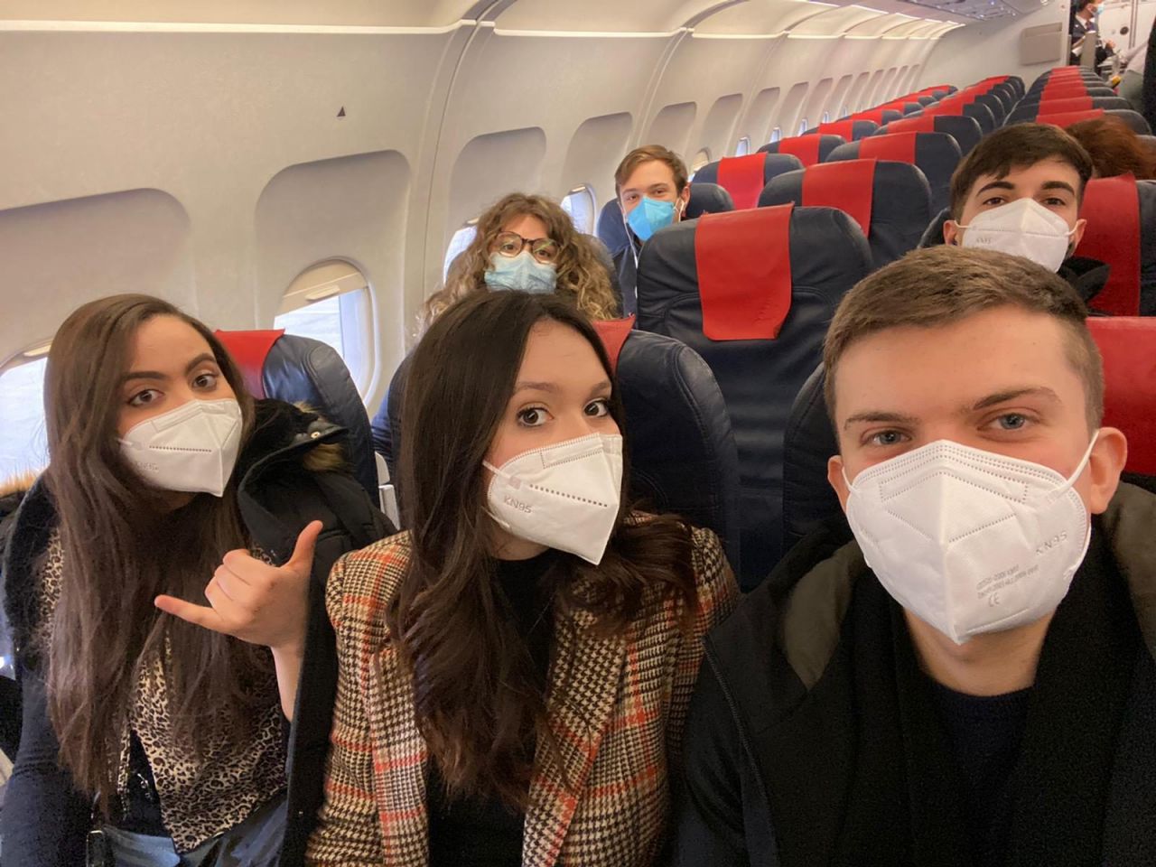 Erasmus+ 2021 vertrek Italiaanse studenten