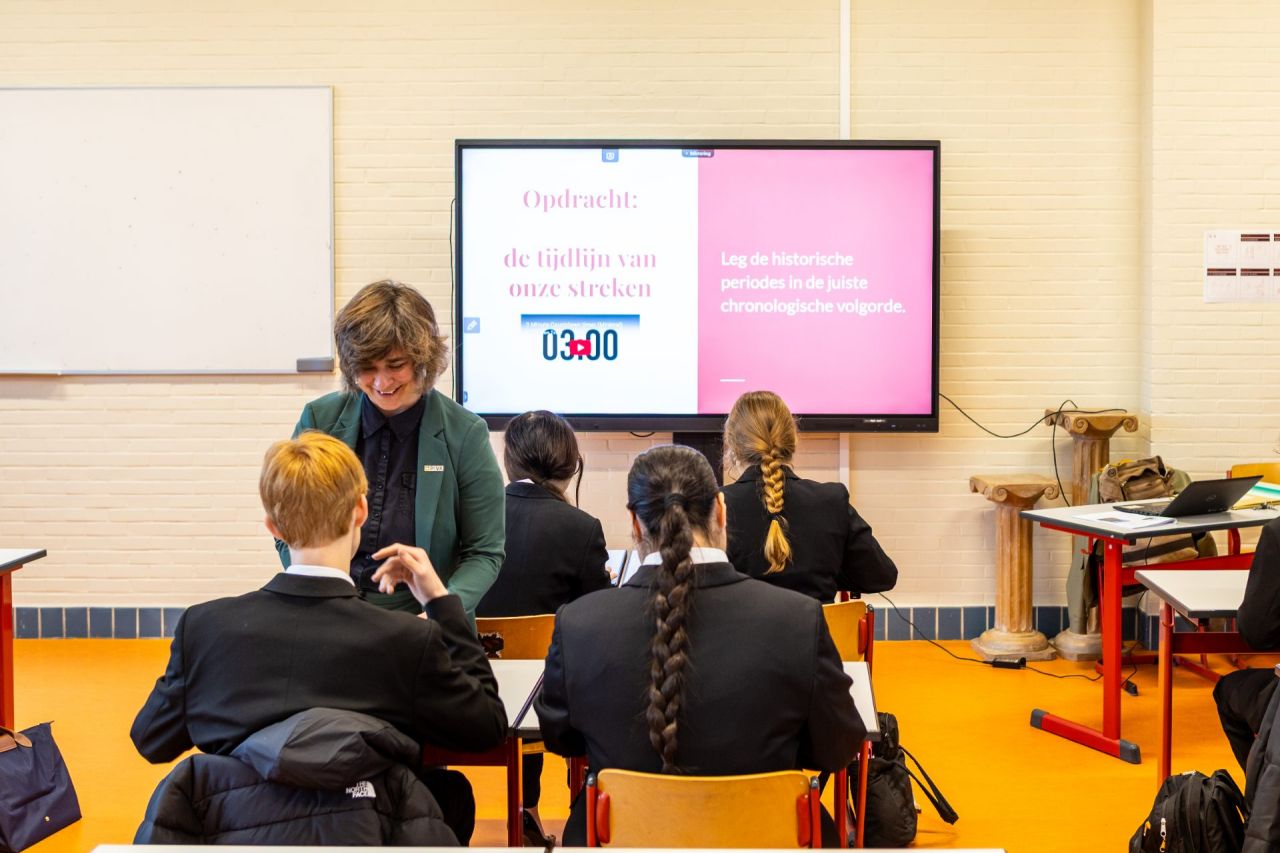 De les beginnen met een startactiviteit 