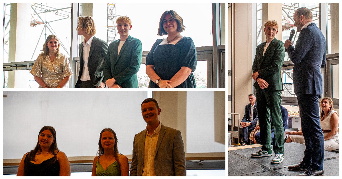 Klas van 2023 winnaars het afgelopen schooljaar