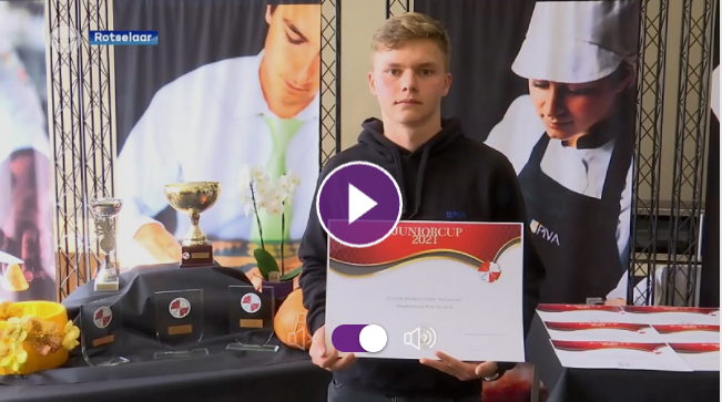 ROBtv Nick Van Hoof wint goud op Meat Expo