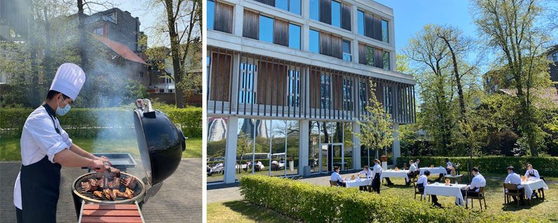 Terras Hof van Leysen