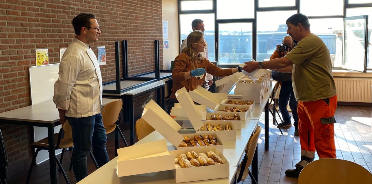 PIVA koffiekoeken voor de stadsdienst