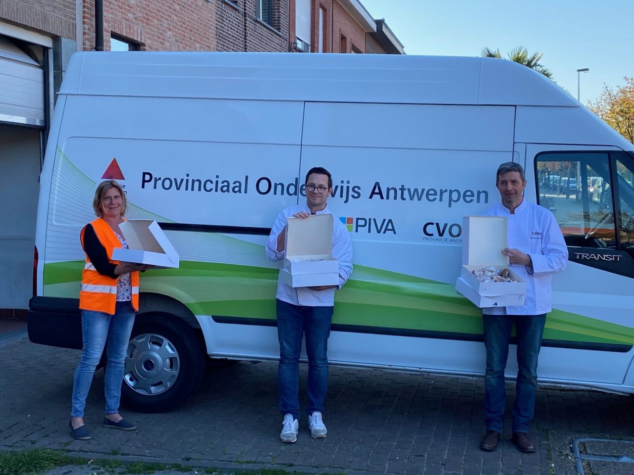 PIVA koffiekoeken voor de stadsdienst