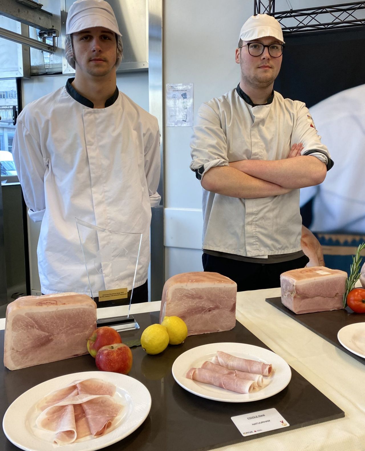 Leerlingen slagerij duaal