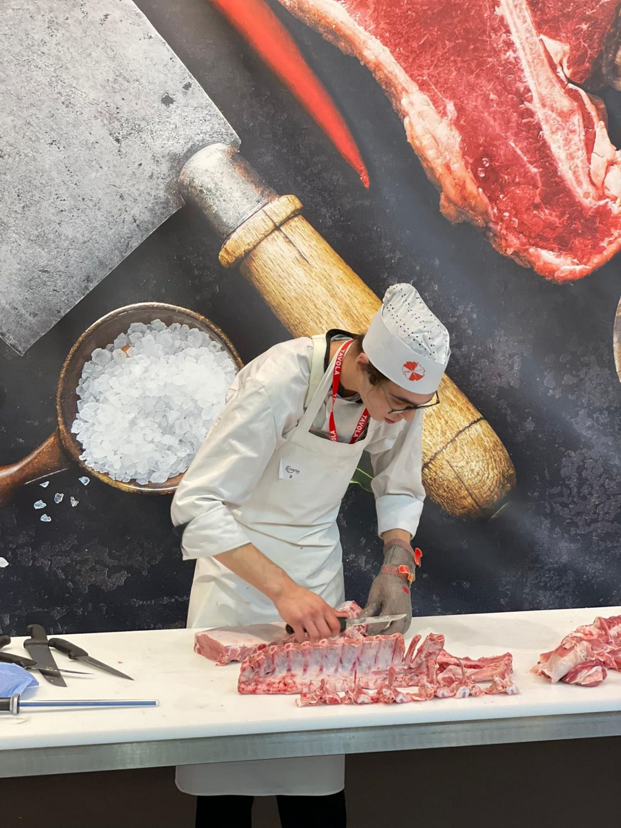 Enzo Lenaerts van duaal slagerij