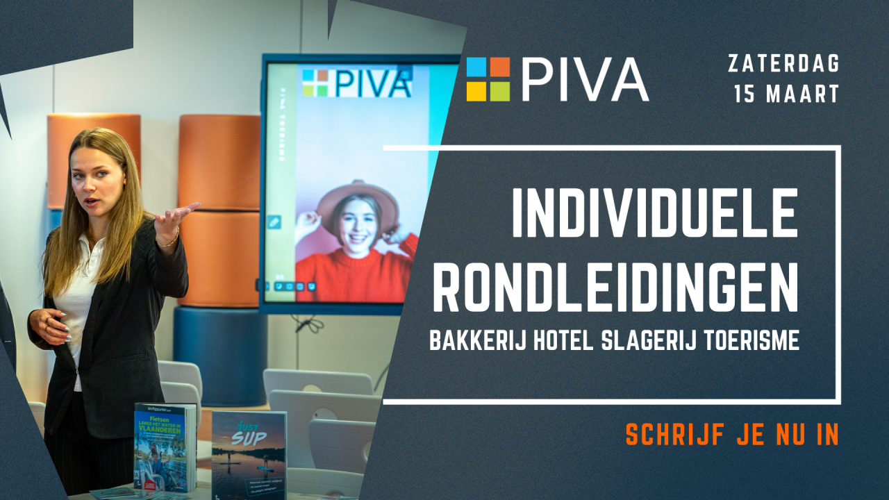 Rondleidingen in PIVA op 15 maart