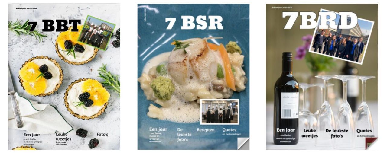 GIP-magazines van 7e jaren hotel