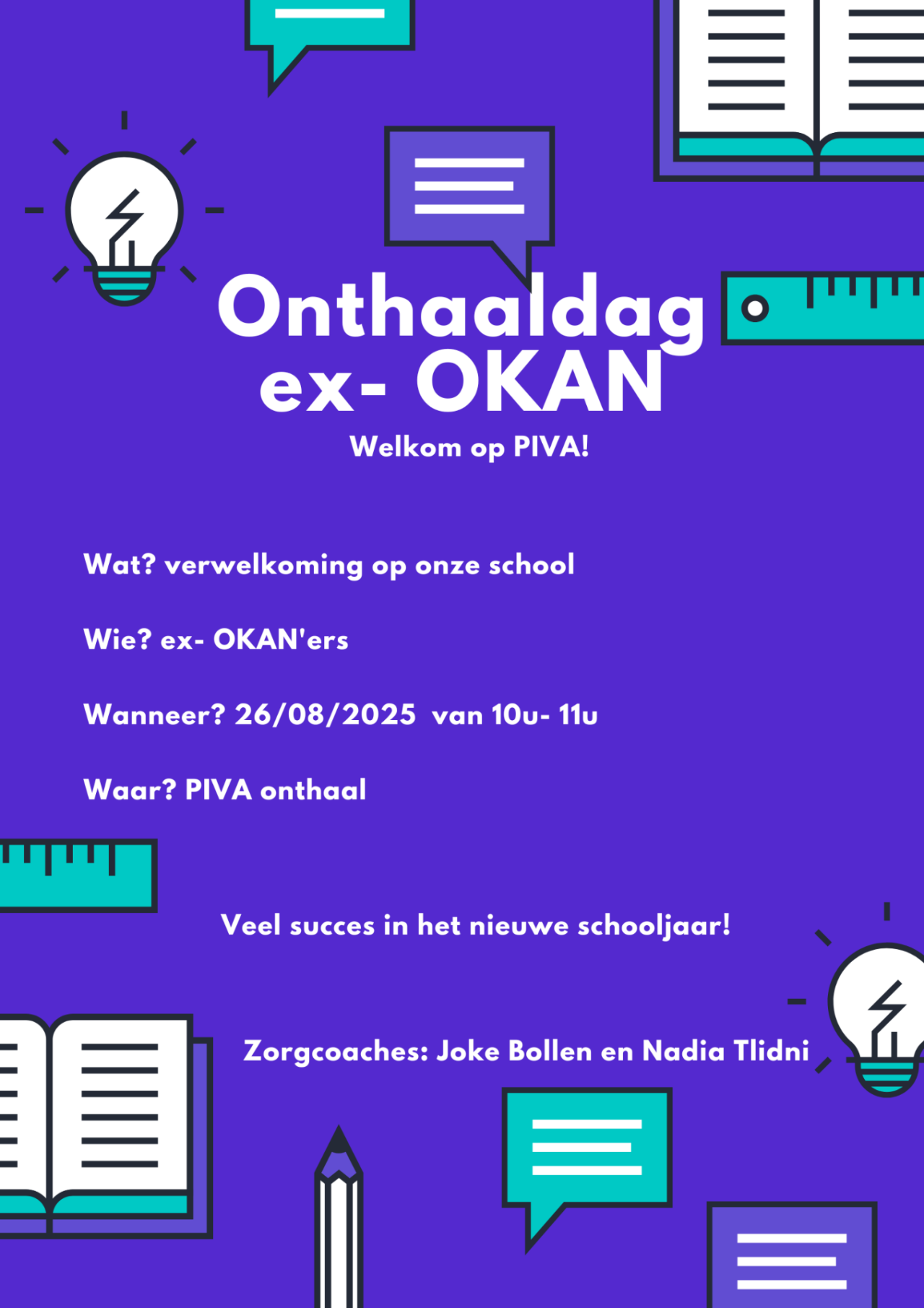 Onthaaldag ex-OKAN 2025-2026