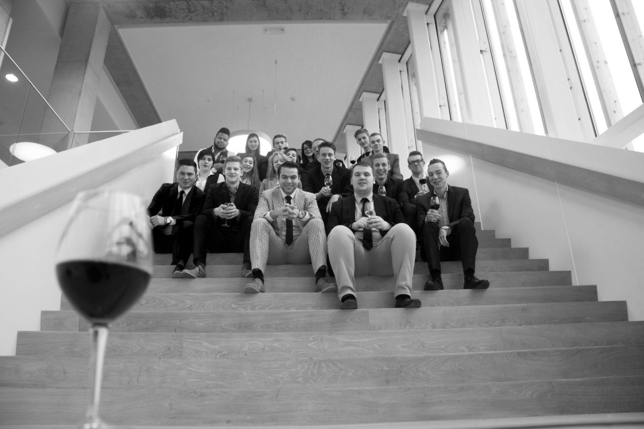 7BRD in 2015 met oud-leerling Daan Beirnaert