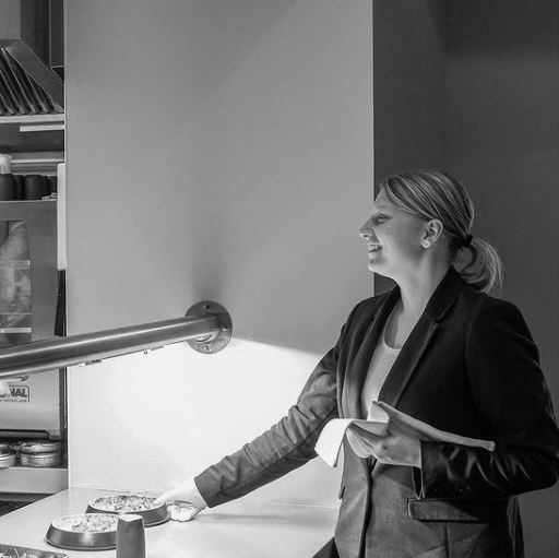 Oud-leerling Lotte de Poorter