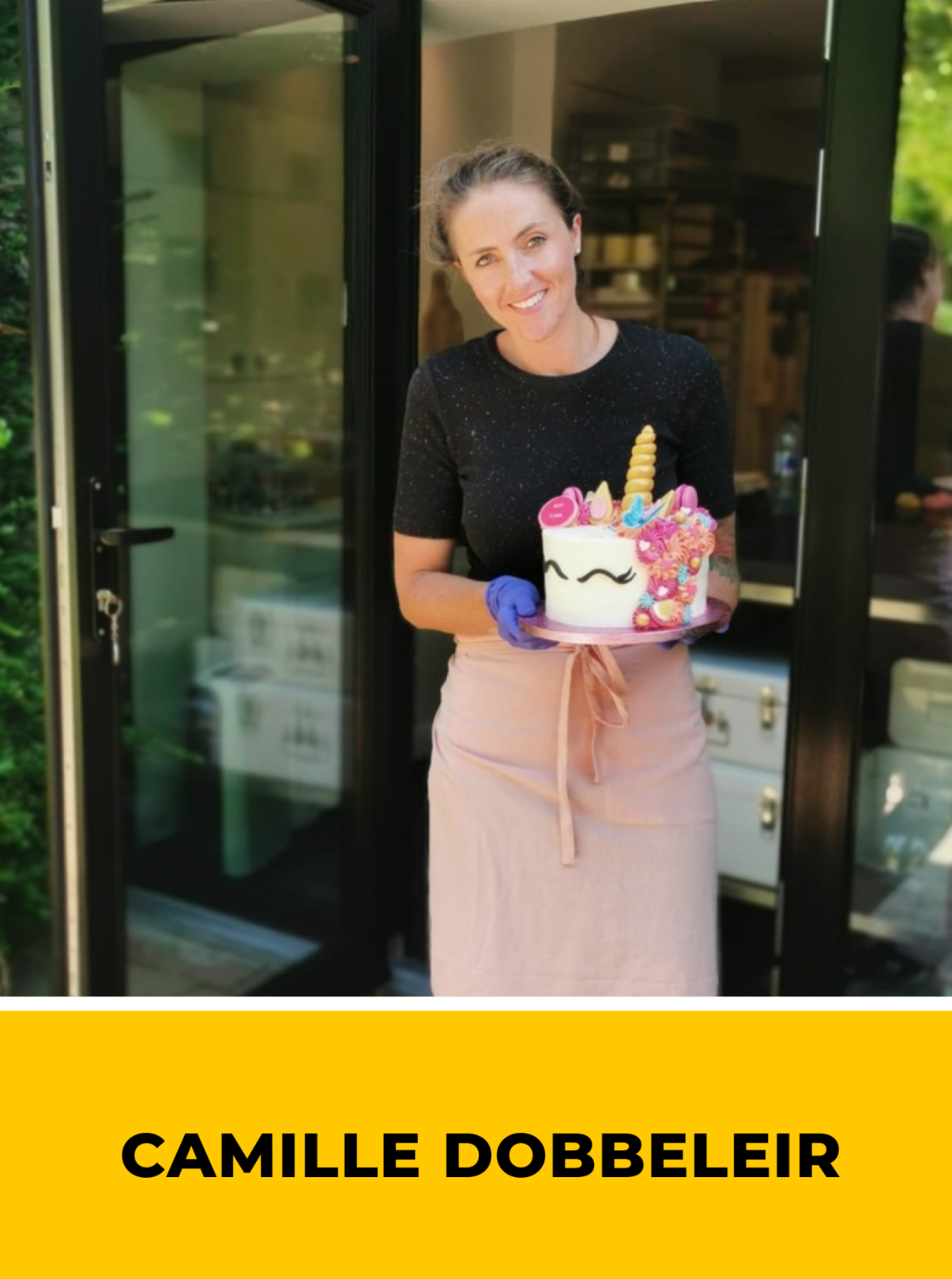 oud-leerling Camille Dobbeleir