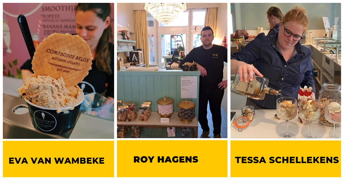 Oud-leerlingen bakkerij met een eigen zaak