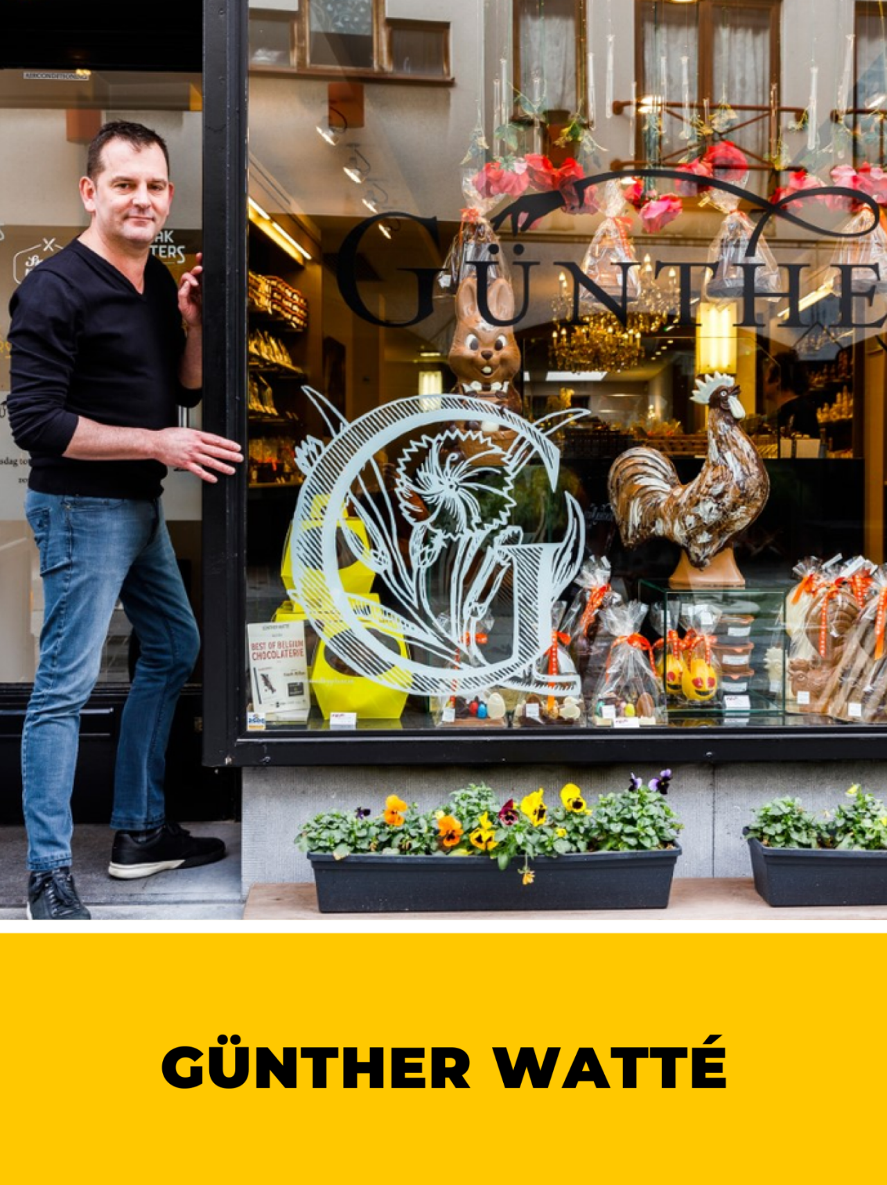 oud-leerling Günther Watté