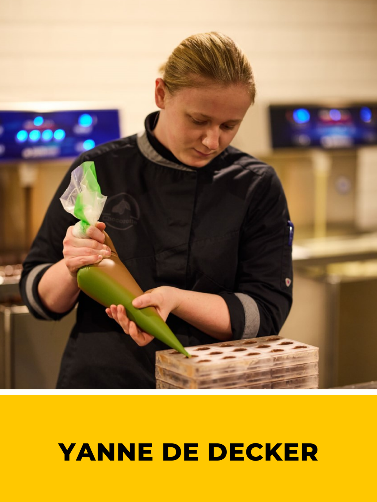 oud-leerling Yanne De Decker