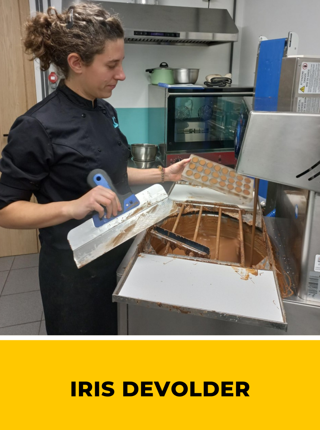 Oud-leerling Iris Devolder