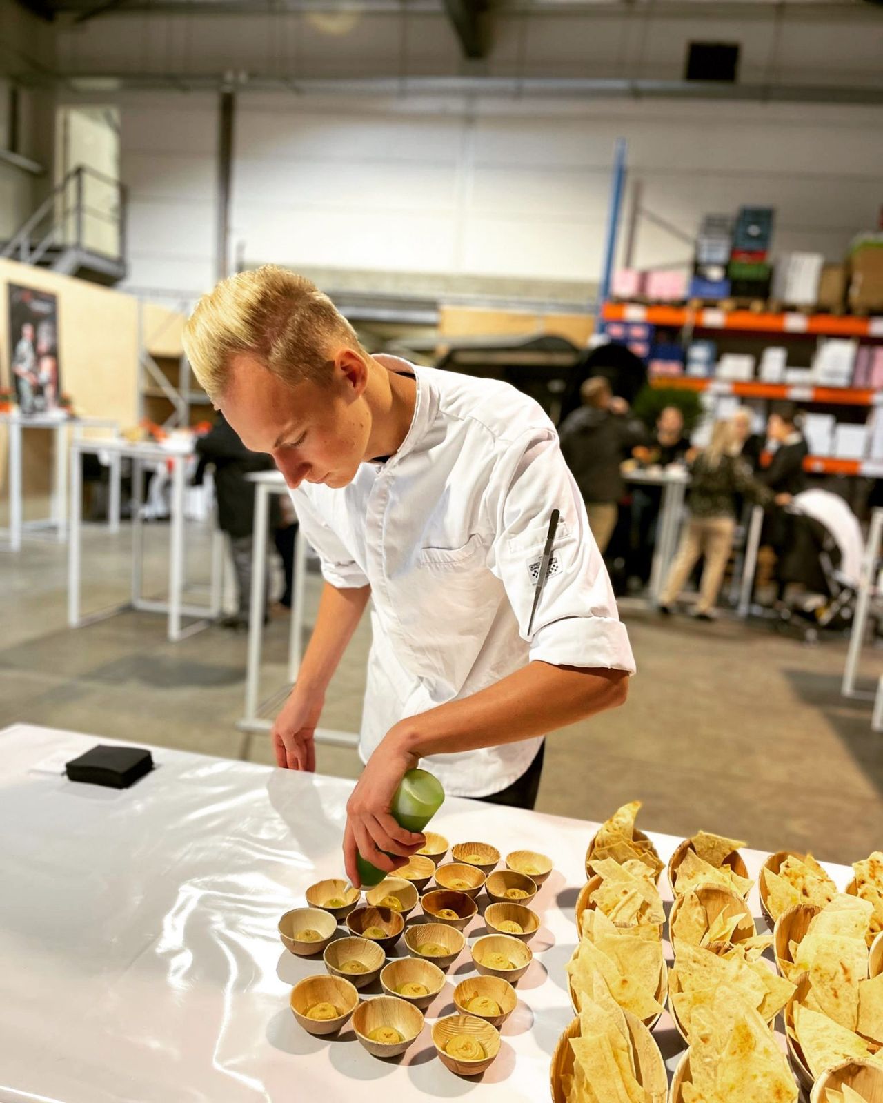 oud-leerling Yarno Huysmans